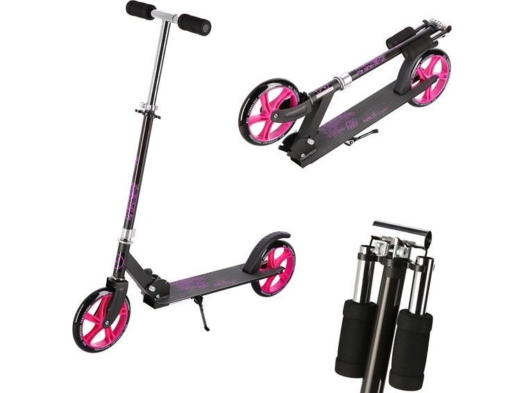 Nils Extreme Hm603 Tretroller Schwarz (16-50-422)