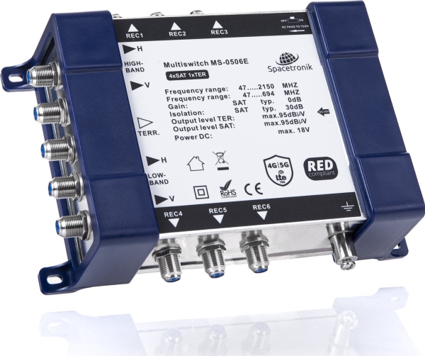 Multiswitch 5/6 Spacetronik E-Series Ms-0506E