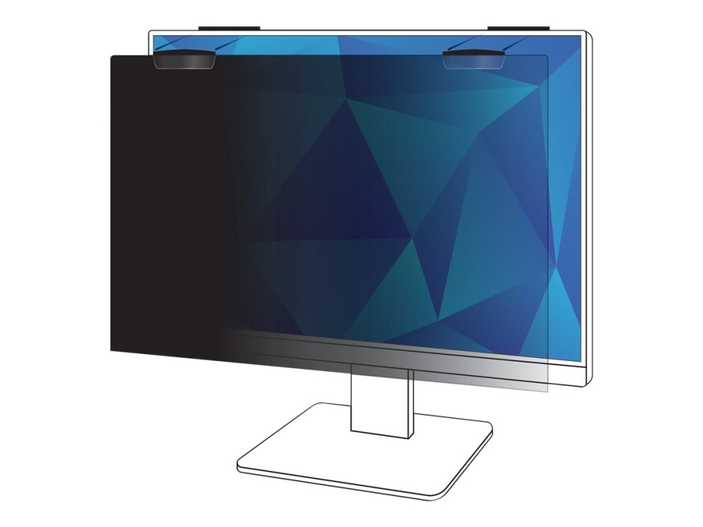 3M Blickschutzfilter Für 25In Vollbild-Monitor Mit Comply Magnetbefestigungssystem, 16:10, Pf250w1em, 63,5 Cm (25"), 16:10, Monitor, Rahmenloser Bli