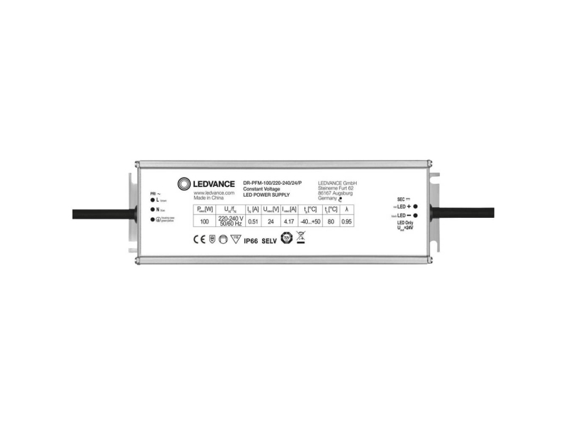 Ledvance Led Driver Performance Led-Drivere Konstant Spænding 100 W 4170 Ma 24 V 1 Stk