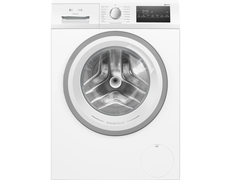 Siemens iQ300 WM14NK93, Edestä täytettävä, 8 kg, B, 70 dB, 1400 RPM, A