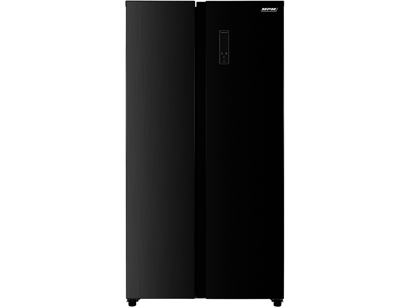 MPM MPM-427-SBS-03/N side-by-side-køleskab Total No Frost, sort