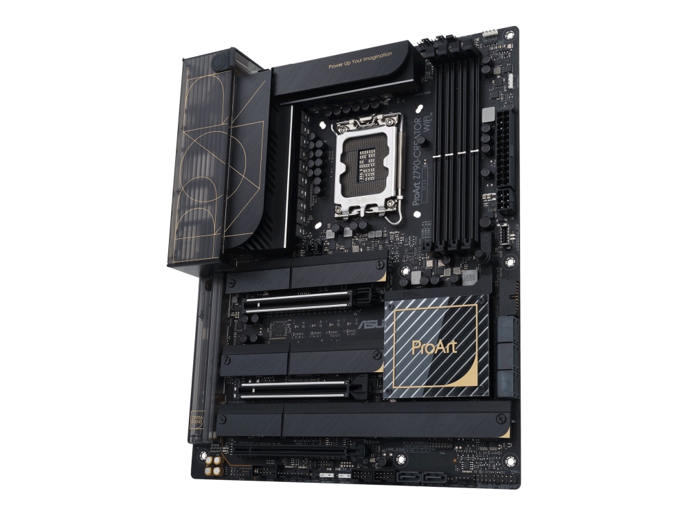 Asus Proart Z790 Creator Wifi Moderkort Atx Lga1700 Uttag Z790 Chipuppsattning Usb4 Usb 3.2 Gen 2 Usb C 3.2 Gen 2x2 Usb 3.2 Gen 1 10 G