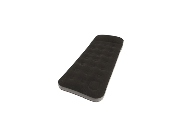 Outwell Materac, Oppustelig Outwell Classic M/Pude & Pumpe, Single - Sort/Grå