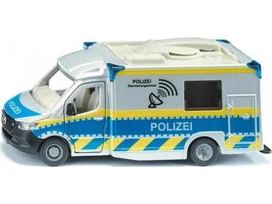 Siku Mercedes-Benz Sprinter Police, Modell Polizeiwagen, Vormontiert, 1:50, Mercedes-Benz Sprinter, Beide Geschlechter, Metall, Kunststoff