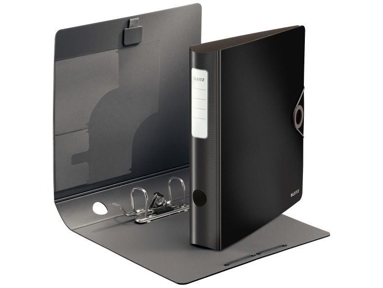 Leitz Ordner Active Solid A4 65Mm Schwarz, A4, Lagerung, Hartschaumstoff, Schwarz, 350 Blätter, 80 G/M²