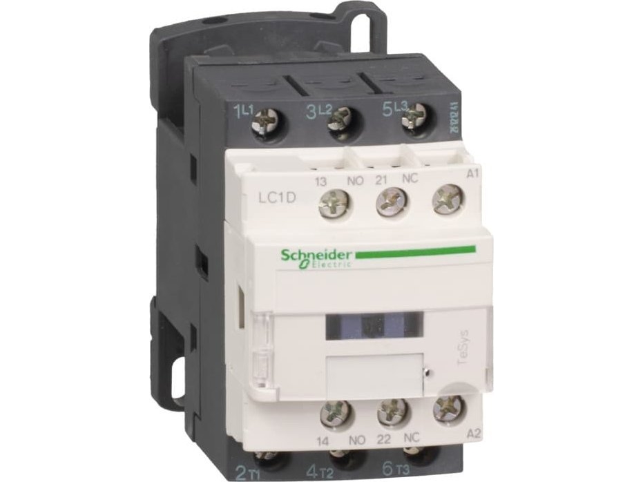 Schneider Kraftkontaktor 18A 3P 48V Ac 50Hz 1Z 1R Lc1d18e5