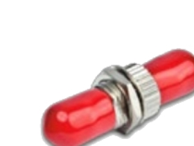 Lightwin Lwl Kupplung Simplex St-St Singlemode, Metall, St, Rød, Enkeltilstand, 1 Stk