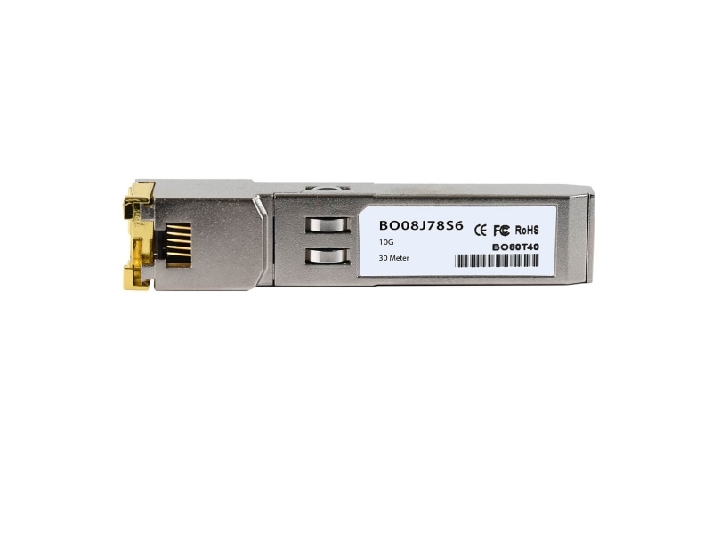 Blueoptics Sfpkt-Gcu-Bo, Kobber, 1250 Mbit/S, Rj-45, 100 M, 1000Base, Sølv