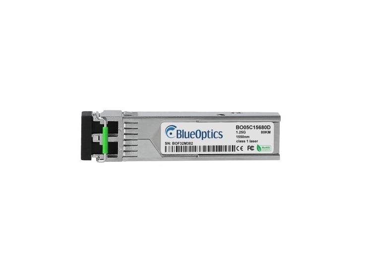 Blueoptics Sfp-Gd-Xd-Bo, Fiberoptisk, 1250 Mbit/S, Sfp, Sfp, Ex, 1550 Nm