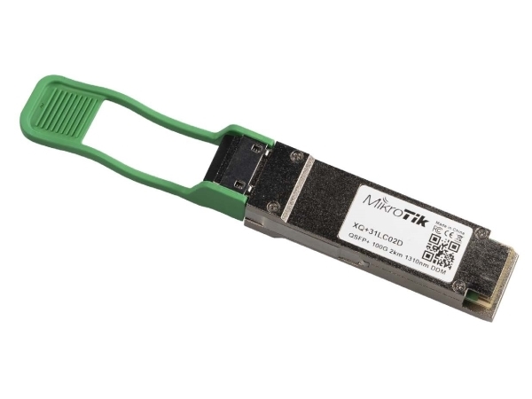 Blueoptics Xq+31Lc02d-Bo, Fiberoptisk, 100000 Mbit/S, Qsfp28, Lc, 2000 M, Sølv