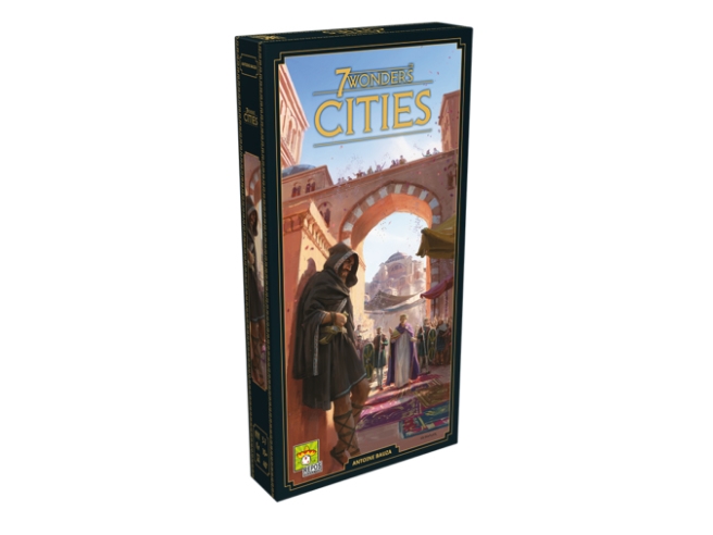 Asmodee 7 Wonders Cities, Brettspiel-Erweiterung, Strategie, 10 Jahr(E), 40 Min