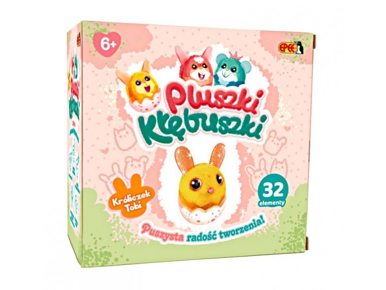 Epee Ep Pluszki-Klebuszki 32 Elemente Gelbes Häschen Tobi 8591945093810
