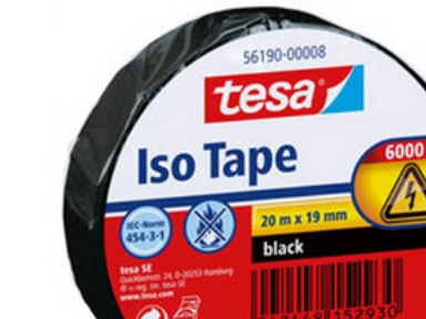 tesa Isolierband 20m x 19mm schwarz