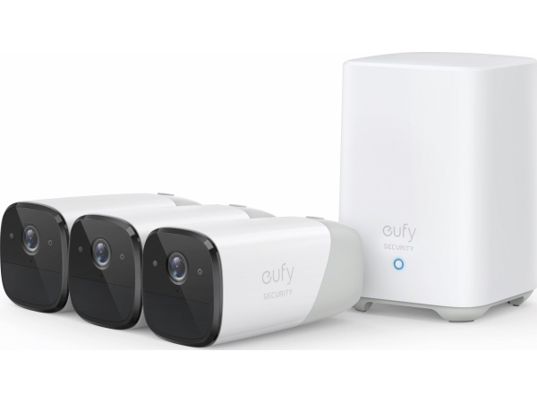 Alternativ bild 0 för EufyCam 2 Pro Kit - Homebase + 3 Kameror