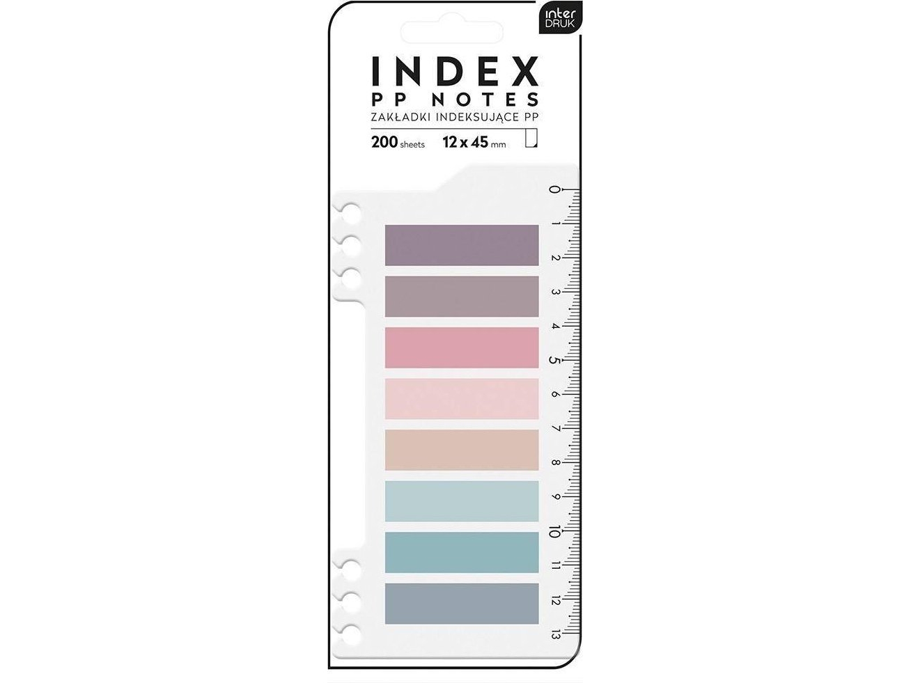 Interdruk PP Palette indeksfaner 200 stk