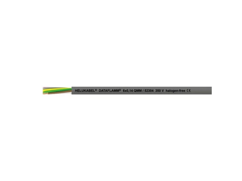 Helukabel 52328-100 Datakabel 2 x 0.34 mm² Grå 100 m