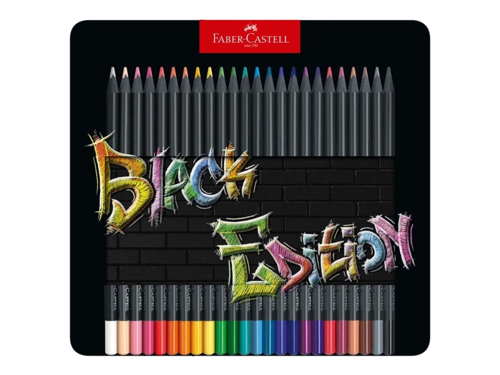 Faber-Castell 116425, Weich, Mehrfarbig, 24 Stück(E)