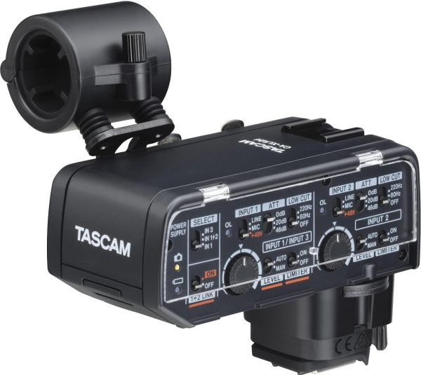 Tascam Ca-Xlr2d-C Xlr Microphone Adapter, Canon Kit