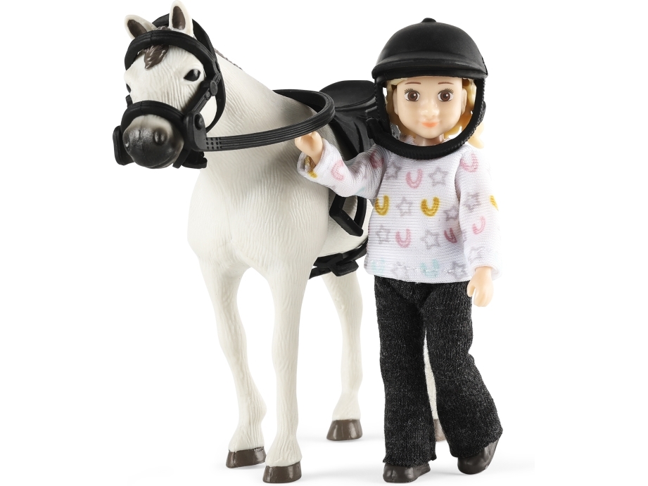 Puppe Mit Pferd