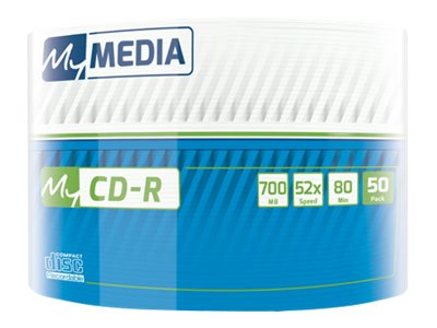 My Media Cd-R 700 Mb Wrap 50 Stk