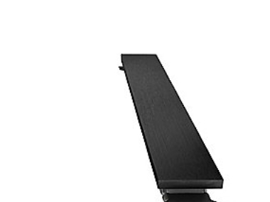 Unidrain Highline Panel Set - Line Edelstahl. Schwarz. 800Mm