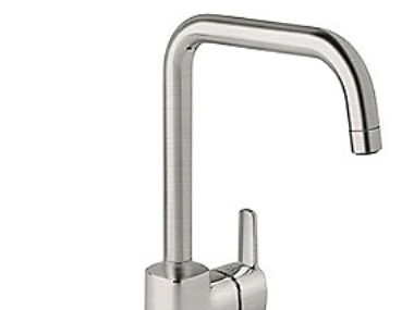 Damixa Pine Køkken Høj G-Tud - Rub Clean, 8L/Min, Steel (Pvd)