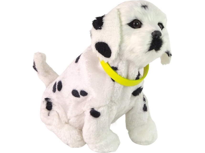 Leantoys Interaktiv Dalmatinerhund Plys Gøende Hund Bevæger Halen