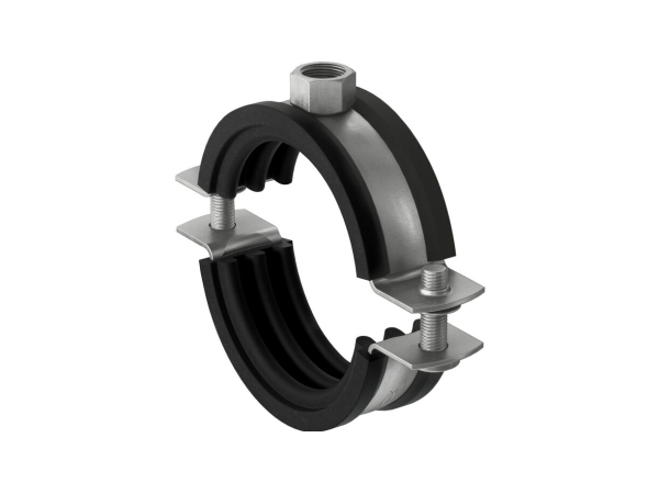 Fischer 560607, Rörhållare, Sort, Rustfrit stål, 121 - 127 mm, EPDM, Rustfrit stål, 2 kN, M10 | Verktyg & Verkstad - Infästning - Övriga Infästning | GameStuff