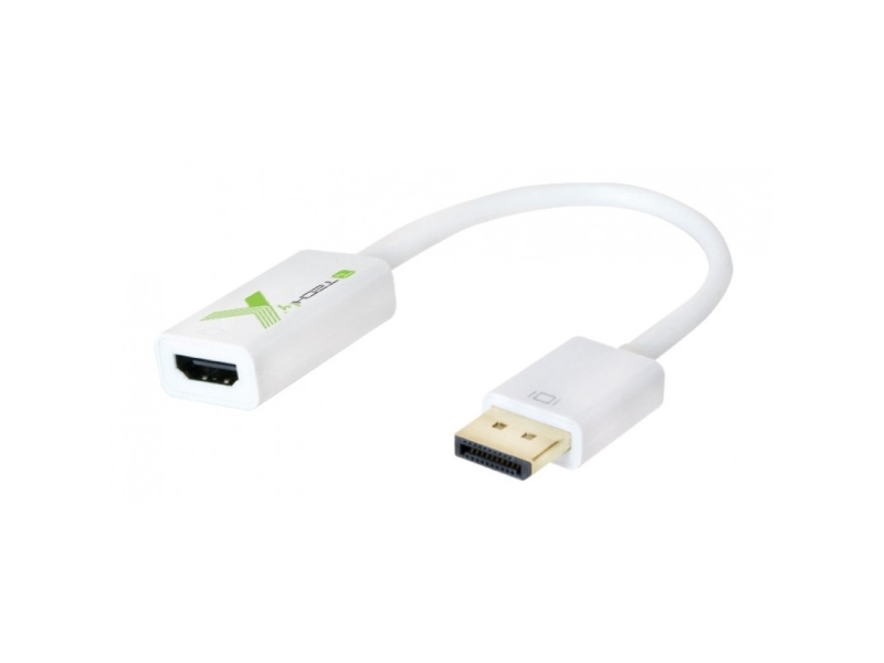 Techly Iadap Dp-Hdmifp, 0,2 M, Displayport, Hdmi, Stecker, Buchse, Gerade