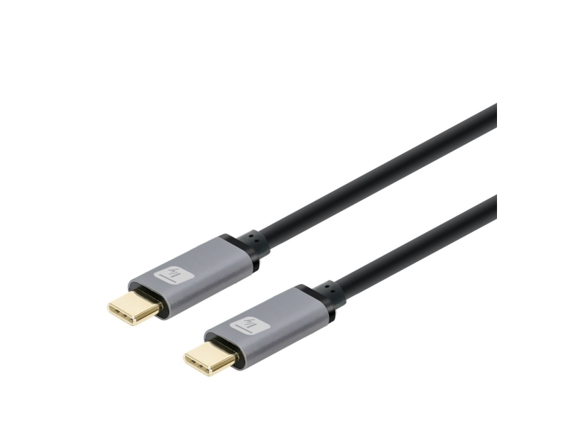 Techly Usb3.2 Gen.2 Kabel Stecker Usb Type-C - Stecker Usb Type-C Schwarz 1M