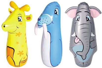 Bestway 52152, Djur, 3 År, Vinyl, Blå, Grå, Gul | Utomhusleksaker - Glasögon & Dykmaske - Poolleksaker | GameStuff