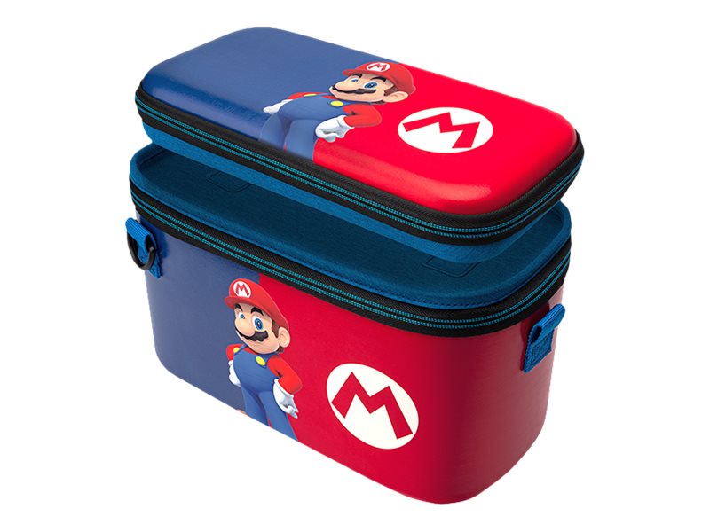 Pdp Overnight: Power Pose Mario, Hartschalenkoffer, Nintendo, Mehrfarbig, Nintendo Switch, Nintendo Switch Lite, Nintendo Switch Oled, Break Resistan