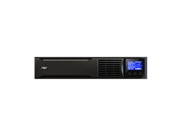 Fsp/Fortron Champ Rack 2K, Dobbeltkonvertering (Online), 2 Kva, 1800 W, Ren Sinus, 100 V, 240 V
