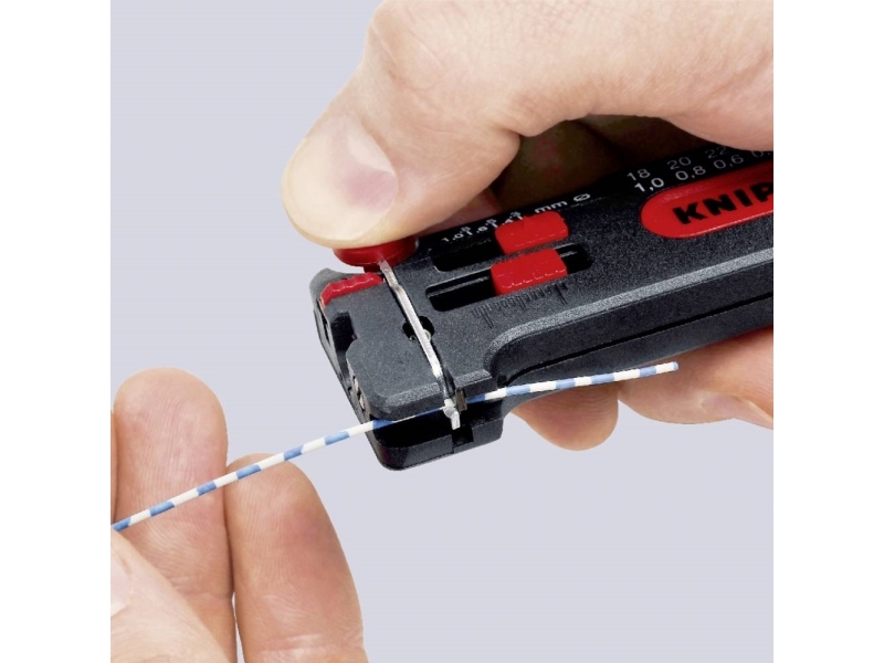 Knipex 12 80 100 Sb, 34 G, Grå, Rød