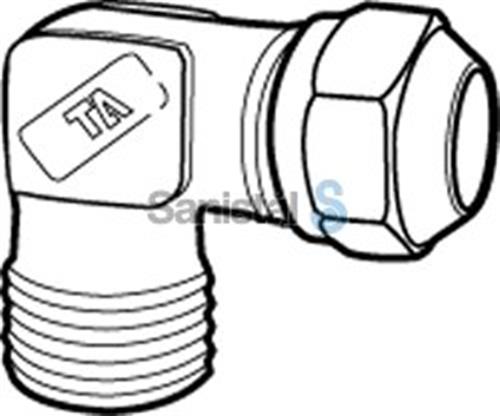 Compr vinkelnippel 12-1/2 förkromad FPL | VVS Artiklar - Rör & Kopplingar - Kompression rördelar | GameStuff