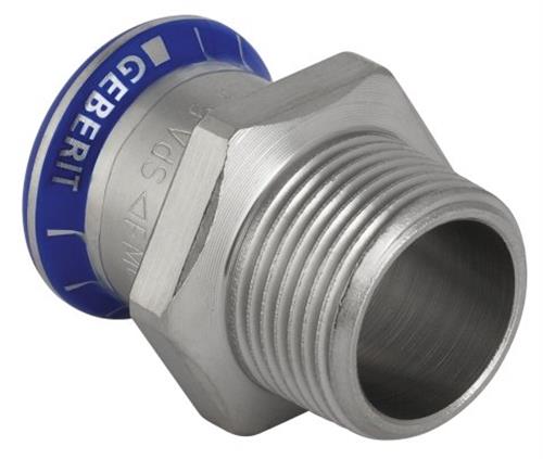 Mapress övergångsstället rostfritt 54x11/2 M/N | VVS Artiklar - Rör & Kopplingar - Tryckrör och rördelar | GameStuff