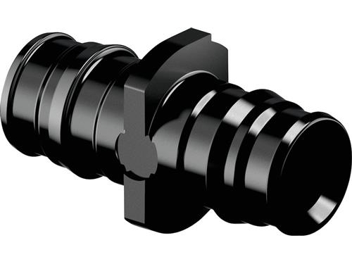 Uponor Q&E skarvhylsa PPSU svart 16 mm | VVS Artiklar - Rör & Kopplingar - Pex rör och rördelar | GameStuff