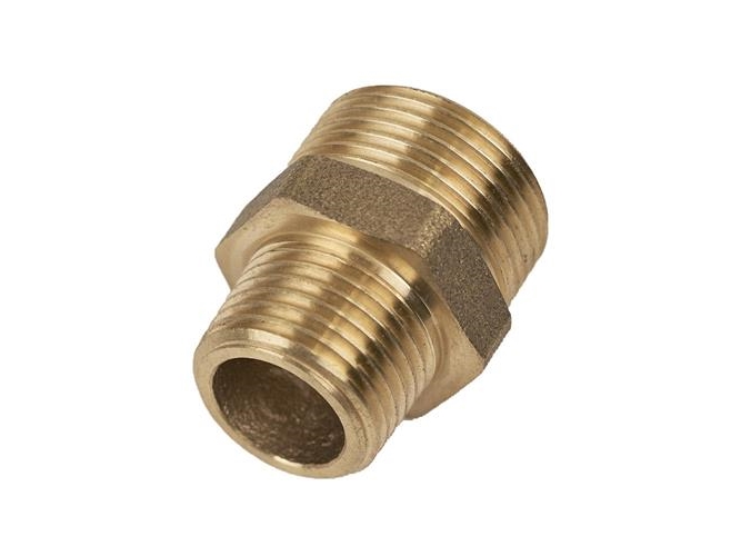 Övergång EURO-röd 3/4 x 1/2 med nippel | VVS Artiklar - Rör & Kopplingar - Pex rör och rördelar | GameStuff