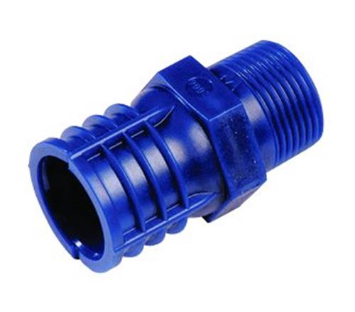 Wavin 3/4 adapter med utvändig gänga - 3/4 adapter med utvändig gänga | VVS Artiklar - Rör & Kopplingar - Tryckrör och rördelar | GameStuff