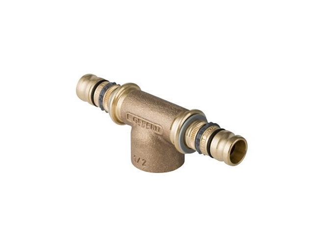 Geberit Mepla T Stykke Med Indvendigt Gevind D=50 Mm Rp=1  " D1=50 Mm