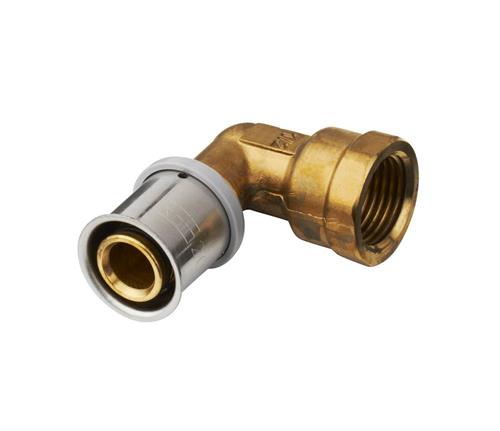 Vinkel Roth 90o 26 mm X 3/4 M | VVS Artiklar - Rör & Kopplingar - Alupex rör och rördelar | GameStuff