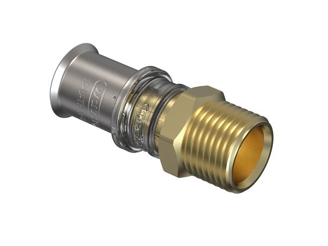 Wavin Tigris M5 ovg.16x1/2 - M/nippel | VVS Artiklar - Rör & Kopplingar - Alupex rör och rördelar | GameStuff