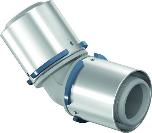 Alternativ bild 0 för Uponor S-Press tryckböjning 45° PPSU 50 mm