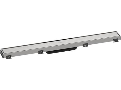 hansgrohe RainDrain Match skyddssats för duschkabin 700 mm med höj- och sänkbar ram borstad rost | VVS Artiklar - Dränering - Golvbrunnar | GameStuff