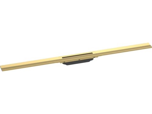 Hansgrohe raindrain flex kappesæt til flise bruseafløb 1000 mm til fri mont./kan afkortes poleret guld-optik pvd