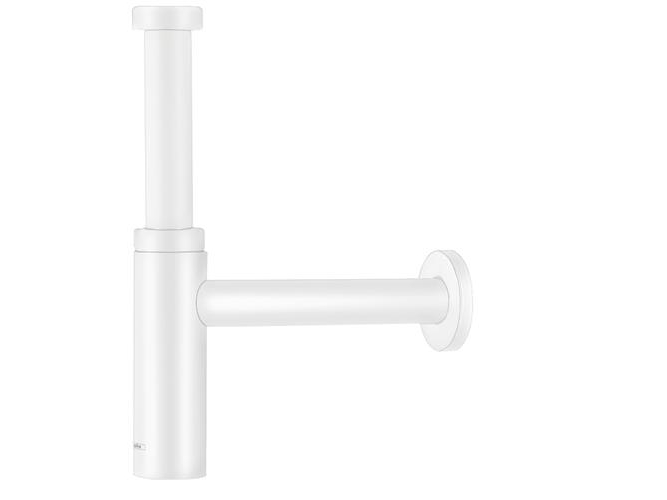 hansgrohe Flowstar S design vattenstopp, matt vit | VVS Artiklar - Badrum - Tillbehör för tvättställ | GameStuff