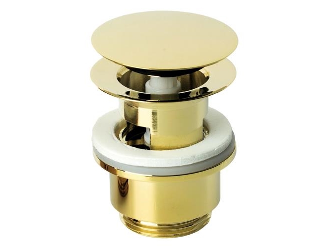 Damixa bottenventil - Lämplig för 701434785 med klickfunktion. Mässing PVD. M överströmning | VVS Artiklar - Badrum - Tillbehör för tvättställ | GameStuff