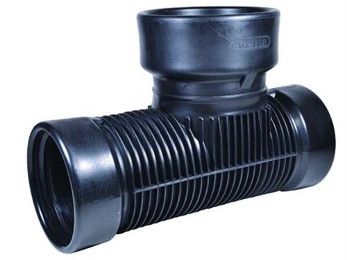 Wavin 250 x 425 mm TP1-brønd, glat, lige gennemløb