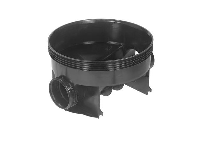 Wavin 200 x 600 mm BASIS TP1-brønd, glat, lige gennemløb